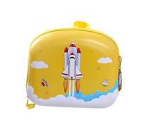 Zaino per bambini per la scuola, design a forma di razzo di ghiaccio, elegante zaino per bambini, perfetto per uscite informali e per l'uso quotidiano. (Yellow, One Size)