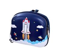 Zaino per bambini per la scuola, design a forma di razzo di ghiaccio, elegante zaino per bambini, perfetto per uscite informali e per l'uso quotidiano. (Dark Blue, One Size)