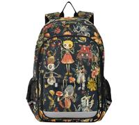 zaino per bambini personalizzato 8-12: borsa libri moderni per bambini in colori assortiti - cartone animato strano fata
