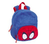 safta SPIDEY - Zaino per asilo, adattabile al carrello, facile da pulire, ideale per bambini di diverse età, comodo e versatile, qualità e resistenza, 22 x 10 x 27 cm, Blu navy, M, Casual