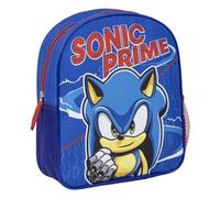 CERDÁ LIFE'S LITTLE MOMENTS Zaino per bambini Sonic - Colore blu - Chiusura con cerniera - 25 x 20 x 29 cm - Zaino scolastico - Maniglie imbottite - Prodotto originale progettato in Spagna, blu,