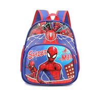 Zaino per bambini Spiderman 30x25 cm - Zaino scolastico per bambini con stampa Spiderman, resistente, leggero e confortevole, ideale per la scuola, le escursioni e le attività quotidiane