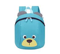 Zaino per Bambini Voarge, Anti-Smarrimento, Orso Simpatico, Animale, con Pettorina e Guinzaglio di Sicurezza, Blu, per Bambini e Bambine da 1 a 3 Anni