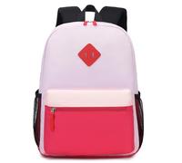 Zaino per bambini, zaino prescolare per bambini, ragazzi e ragazze 4-14 anni, piccola borsa per libri con fibbia sul petto e striscia riflettente, rosa, grande, Grande: verde lago e blu, Zaini Daypack