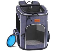 Zaino per Cani E Gatti 7Kg; Trasportino per Cani Taglia Piccola Con Cinturino Di