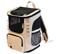 Zaino Per Cani Nobby Juri Beige Per Piccoli Quattro Zampe 33x26x42cm 8 Kg