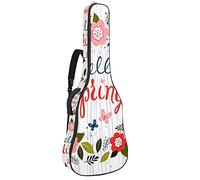 Zaino per chitarra con tracolla regolabile, custodia per chitarra per basso inferiore a 42 pollici, chitarra classica folk Hello Spring