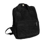 Zaino per computer portatile in velluto a coste, semplice e alla moda, borsa a mano con manico, piccolo zaino, borsa per computer portatile in velluto a coste, borsa casual per gite di un giorno