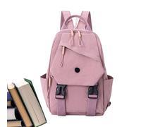 Zaino per donne, donne, zaino impermeabile, grande capacità, casual, borsa per la scuola compatta per studenti, infermiere, lavoro e ragazze, Colore: rosa., Siehe Beschreibung