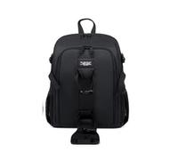 Zaino per fotocamera con grande capacità, impermeabile, con treppiede, per DSLR e video, con copertura antipioggia per Ni&ko&n(Red,L)