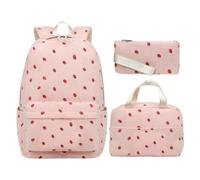 Zaino per la prima colazione per ragazze, astuccio, borsa per la scuola | Set zaino per donne e ragazze gite di un giorno escursionismo campeggio attività all'aperto studio sport