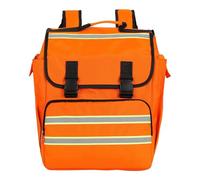 Zaino Per La Scuola Arancione-borsa Oxford Di Grande Capacità, Zaino Multi-tasca | Backpack Di Sicurezza In Stile Pompiere Per Scuola, Campeggio, Viaggi, Pesca, Escursioni, Utilità Per Esterni,