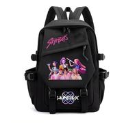 zaino per la scuola di KP-op Demon Hunter, zaino con design Rumi/Mira/Zoey, borsa per libri leggeri con diversi argomenti (A)