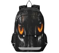 Zaino per la scuola elementare e media, con occhi luminosi, per bambini, per ragazzi, asilo, robusto, impermeabile, leggero, durevole, età 6-12 anni, Multicolore, Taglia unica