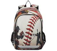 Zaino per la scuola elementare e media, per giocatori di baseball, per ragazzi, asilo, robusto, impermeabile, leggero, durevole, età 6-12 anni