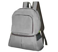 Zaino per la scuola, zaino robusto per escursioni e uso quotidiano, design leggero, pieghevole, grande capacità, per sport all'aria aperta, grigio., Einheitsgröße, Zaino da viaggio