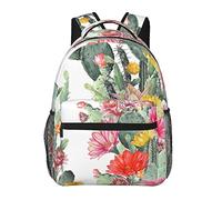 Zaino per laptop Borsa per computer antifurto, Zaini da escursionismo leggeri da uomo Donna, Borse per libri carine Zaino per college per adolescenti, Pied de poule colorato Bianco Giallo Vino rosso