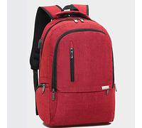 Zaino per laptop da 15.6 pollici, Zaino da lavoro con porta di ricarica USB, Borsa da computer scolastica resistente all'acqua per Adolescenti Uomo donna, Zaino per laptop da viaggio impermeabile