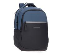 Pepe Jeans Sail up Zaino per laptop doppio scomparto portatile 15,6 pollici blu 30 x 42 x 14,5 cm poliestere e PU 18,27 L by Joumma Bags, blu, Taglia unica, Zaino per laptop doppio scomparto