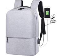 Zaino per Laptop Zaino da Viaggio da Uomo Antifurto Borsa da Scuola per Adolescenti, Grey