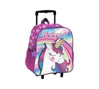 Zaino per l'asilo Coriex 3D: trolley, Unicorno