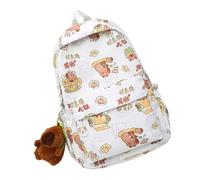 Zaino Per Nylon Con Sacca Da Scuola Versatile Lo Capacità Stoccaggio Grandi Dimensioni Con Borsa Studente A Cinghia Regolabile In Stile Giapponese