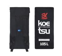 Zaino per paddleboard, zaino da paddle board, borsa da paddle board da 105 l, con imbottitura in schiuma, zaino da viaggio con copertura imbottita in schiuma per stand up paddle board gonfiabile