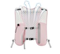 Zaino Per Pista Da Pista All'aperto, Gilet Per Imballaggio Acquatico Regolabile, Vescica Non Slittata + Marcia Per La Borsa Per Telefono, Design Traspirante Leggero, 1 % Per Escursioni, Ciclismo, Mara