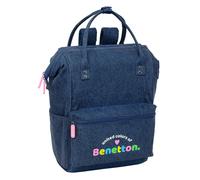 Safta Benetton 22l 31x41x17.5 Cm Backpack Blu