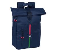 E_0002_S4310273 Benetton Zaino per Portatile Benetton Italy Blu Marino 28 x 42 x
