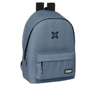 safta Munich Basic - Zaino per laptop da 15,6" e USB, ideale per giovani di diverse età, tessuto riciclato, comodo e versatile, qualità e resistenza, 31 x 18 x 44 cm, colore grigio, grigio, Estándar,