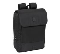 Zaino per Portatile Real Madrid C.F. Premium Nero 29 x 39 x 12 cm