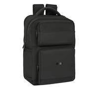Zaino per Portatile Sevilla Fútbol Club Premium 15,6'' Nero [31 x 44 x 13 cm]