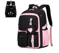 Zaino per ragazze - zaini scolastici di grande capacità | Bookbag per studenti delle scuole superiori primarie e junior, Bag Travel Airplane Elementary Middle College Primary Children Teenage