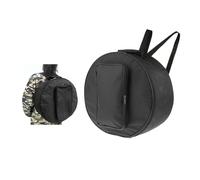 Zaino per rullante da 15 pollici con tracolla e tasche esterne