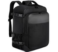 Zaino per Ryanair 40x20x25 Zaino da Viaggio Aereo 20L Borsa Cabina Bagaglio a Mano Borse Zaino da Viaggio Aereo Piccolo Borsa da Cabina per Voli Zaino Donna Uomo con Porta Ricarica USB, Nero