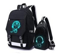 Zaino per scuola Ragazzi Adolescenti Nylon Borse da scuola grandi Cartelle per ragazze Zaini per bambini Borse da scuola calcio Borse da scuola per ragazzi Impermeabile