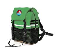 Zaino per simulazione, borsa portaoggetti per pala, borsa da viaggio, decorazione per auto cingolata RC 1/8 1/10, verde