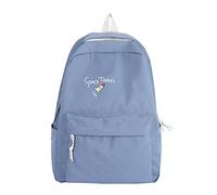 Zaino per studenti ad alta capacità maschile e femminile, zaino per il tempo libero, borsa per la scuola alla moda giovanile, zaino per bambini, Blu, Taglia unica