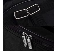 Zaino Per Tamburo Rullante Professionale 14 Pollici Design Compatto Con Tessuto 600D Resistente 'Acqua Spalline Esterne Ideale Per Musicisti In Movimento Con Tasche Accessorie ()