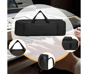 Zaino per Tastiera di Pianoforte con Maniglia E Cinghie Regolabili per Eventi