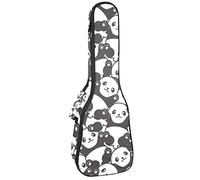 Zaino per ukulele da concerto, custodia per ukulele resistente con custodia, Ukulele tenore soprano 10 mm borsa imbottita Panda National Treasure