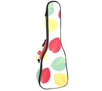 Zaino per ukulele da concerto, custodia per ukulele resistente con custodia, Ukulele tenore soprano da 10 mm borsa imbottita motivo biscotto della fortuna