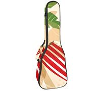 Zaino per ukulele da concerto, resistente con custodia per ukulele con custodia, ukulele tenore da concerto soprano da 10 mm, borsa imbottita per alberi da spiaggia