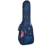 Zaino per ukulele da concerto, resistente con custodia per ukulele con custodia, ukulele tenore da concerto soprano da 10 mm, borsa imbottita per spazio Galaxy Rockets