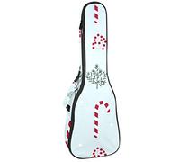 Zaino per ukulele da concerto, resistente con custodia per ukulele, con custodia, ukulele tenore da concerto soprano, 10 mm, borsa imbottita per caramelle di Natale Mesa De Trabajo