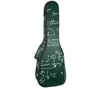 Zaino per ukulele da concerto, resistente con custodia per ukulele con custodia, ukulele tenore da concerto soprano, 10 mm, con formule scientifiche disegnate a mano
