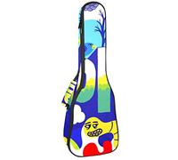Zaino per ukulele da concerto, resistente con custodia per ukulele con custodia, ukulele tenore da concerto soprano, 10 mm, con scritta Hope