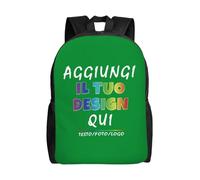 Zaino personalizzata per uomo donna - il tuo con foto, testo o nome - zaino personalizzato bambino, capacità con scomparti per Ideale per Scuola, Viaggi, Tempo Libero e Lavoro