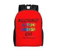 Zaino personalizzata per uomo donna - il tuo con foto, testo o nome - zaino personalizzato bambino, capacità con scomparti per Ideale per Scuola, Viaggi, Tempo Libero e Lavoro